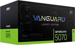 MSI GeForce RTX 5070 12G VANGUARD SOC LAUNCH EDITION(Open Box)