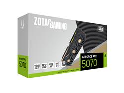 ZOTAC GAMING GeForce RTX 5070 SOLID 12GB GDDR7