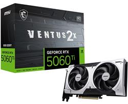 MSI GeForce RTX 5060 Ti 8G VENTUS 2X OC PLUS, GDDR7 8GB graphics card