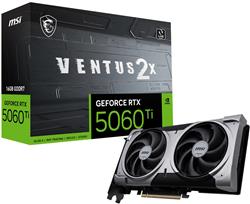 MSI GeForce RTX 5060 Ti 16G VENTUS 2X PLUS, GDDR7 16GB graphics card