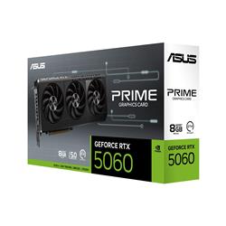 ASUS PRIME GeForce RTX 5060 8GB GDDR7 PRIME-RTX5060-8G   Graphics Card, Black