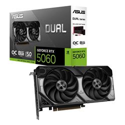 ASUS Dual GeForce RTX 5060 8GB GDDR7 OC Edition(Open Box)