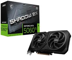 MSI GeForce RTX 5060 Ti 16G SHADOW 2X OC PLUS, GDDR7 16GB