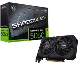 MSI GeForce RTX 5050 8G SHADOW 2X OC, GDDR6 8GB Black