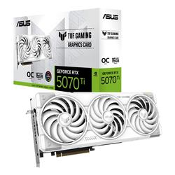 ASUS TUF Gaming GeForce RTX 5070 Ti 16 Go GDDR7Carte graphique  White