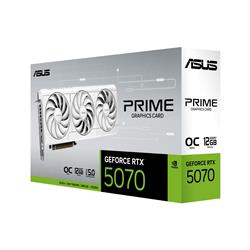 ASUS PRIME GeForce RTX 5070 White OC Edition GDDR7 Triple Fans