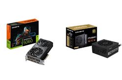 GIGABYTE GeForce RTX 5060 WINDFORCE 8G GPU + GP-P650G PSU