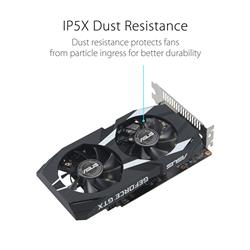 ASUS DUAL GeForce GTX 1650 OC 4G GDDR6 EVO