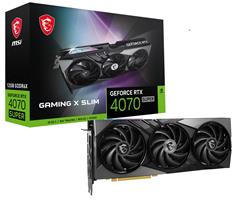 MSI GeForce RTX 4070 SUPER 12G GAMING X SLIM, GDDR6X 12GB(Open Box)