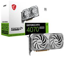 MSI GeForce RTX 4070 SUPER 12G VENTUS 2X WHITE OC