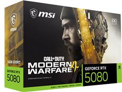 MSI GeForce RTX 5080 16G COD MW4 EDITION OC GDDR7 Triple Ventilateurs