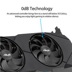 ASUS Dual GeForce RTX 2070 OC EVO V2 8GB(Open Box)