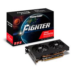 PowerColor Fighter AMD Radeon RX 6500XT Gaming Graphics Card with 4GB GDDR6 Memory AXRX 6500XT 4GBD6-DH/OC