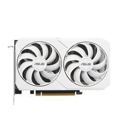 ASUS DUAL GeForce RTX 3060 White OC Edition 8GB GDDR6 Graphics Card