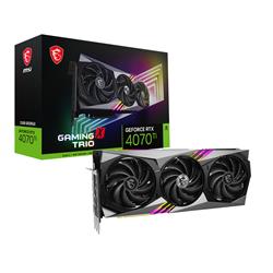 MSI GeForce RTX 4070 Ti GAMING X TRIO 12G GDDR6X Graphics Card