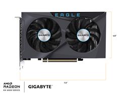 GIGABYTE Radeon RX 6400 EAGLE 4GB GDDR6 Graphics Card