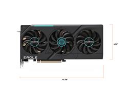 GIGABYTE GeForce RTX 4070 EAGLE OC 12GB GDDR6X Graphics Card