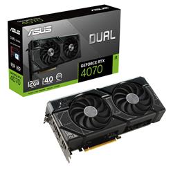 ASUS DUAL GeForce RTX 4070 12GB GDDR6X Graphics Card