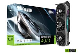 ZOTAC GAMING GeForce RTX 4070 Trinity 12GB GDDR6X Graphics Card