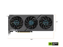 GIGABYTE GeForce RTX 4060 Ti EAGLE OC 8GB GDDR6 Graphics Card(Open Box)