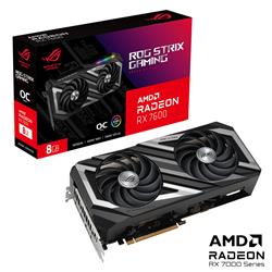 ASUS ROG Strix Raseon RX 7600 OC Edition 8GB GDDR6 Graphics Card