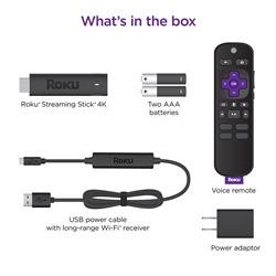 ROKU Streaming Stick 4 - 3820CA2(Open Box)