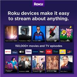 ROKU Streaming Stick 4 - 3820CA2(Open Box)