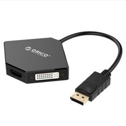 ORICO DisplayPort to HDMI+DVI+VGA Adapter - Black (DPT-HDV3-BK)