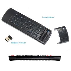 Rii MX3 Mini Multi Functional Air Mouse, 2.4G Wireless Keyboard and Infrared Remote Control.