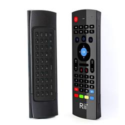 Rii MX3 Mini Multi Functional Air Mouse, 2.4G Wireless Keyboard and Infrared Remote Control.