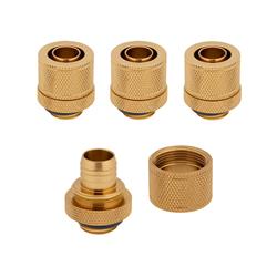 CORSAIR Fitting (soft tube),XF Softline 4-pack (10/13mm compression; gold)