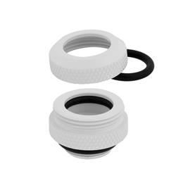 CORSAIR Fitting (hard tube),XF Hardline 4-pack (12mm OD compression; glossy white)(Open Box)