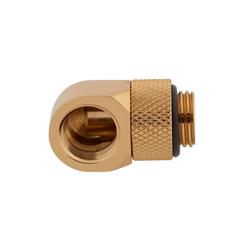 CORSAIR Fitting (adapter),XF Adapter 2-pack (90° Angled rotary; gold)