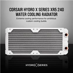 CORSAIR Hydro X Series - XR5 - 240mm - Water Cooling Radiator - White