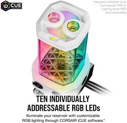 CORSAIR Hydro X Series XD5 RGB Pump/Reservoir Combo - White