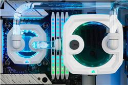 CORSAIR Hydro X Series iCUE XH303i RGB PRO Custom Cooling Kit - White