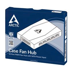 Arctic 10 Port PWM Fan Hub with SATA Power