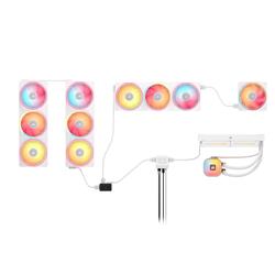 CORSAIR LX360-R RGB 360mm Reverse Case Fan 3-Pack White