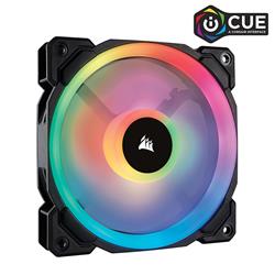 CORSAIR LL Series RGB 140mm RGB LED PWM Fan, Single Pack(Open Box)