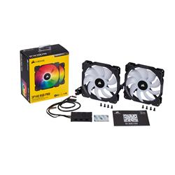 CORSAIR iCUE SP140 RGB PRO Performance 140mm Dual Fan Kit