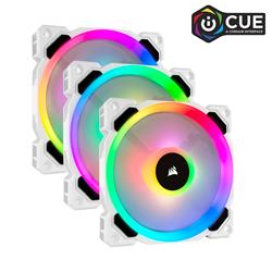 CORSAIR LL Series, White LL120 RGB, 120mm RGB LED Fan