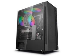 DEEPCOOL MATREXX 55 MESH Mid-Tower Case Tempered Glass Side Panel