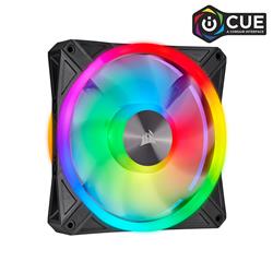 Corsair iCUE QL Series, QL140 RGB, 140mm RGB LED Fan, Single Pack(Open Box)