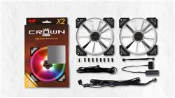 InWin Crown Addressable RGB Twin Fan Kit 120 mm Fan(Open Box)