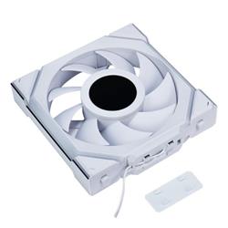 LIAN LI UNI FAN SL WIRELESS RGB LCD White 3x 12cm Fan Pack with Controller