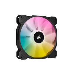 CORSAIR iCUE SP140 RGB ELITE Performance 140mm PWM Dual Fan Kit with Lighting Node CORE