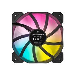 CORSAIR iCUE SP120 RGB ELITE Performance 120mm PWM Triple Fan Kit with iCUE Lighting Node CORE