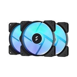 FRACTAL DESIGN Aspect 12 RGB 120 mm 1200 RPM Black Frame 3-pack