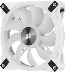 Série CORSAIR QL, iCUE QL120 RGB, Ventilateur Blanc à LED RGB PWM de 120 mm