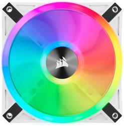 CORSAIR QL Series, iCUE QL120 RGB, 120mm RGB LED PWM White Fan